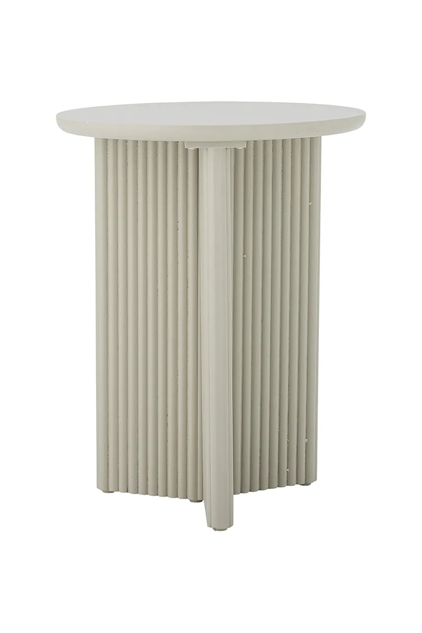 Bloomingville masă pliantă cu tavă Edith 40 x 50 cm culoarea alb