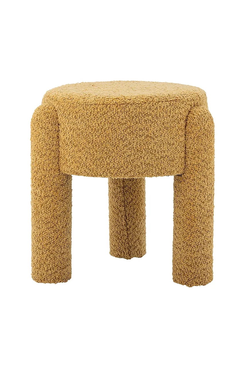 Bloomingville scaun Bruno 42 x 43 cm culoarea galben Bloomingville scaun Bruno 42 x 43 cm culoarea galben