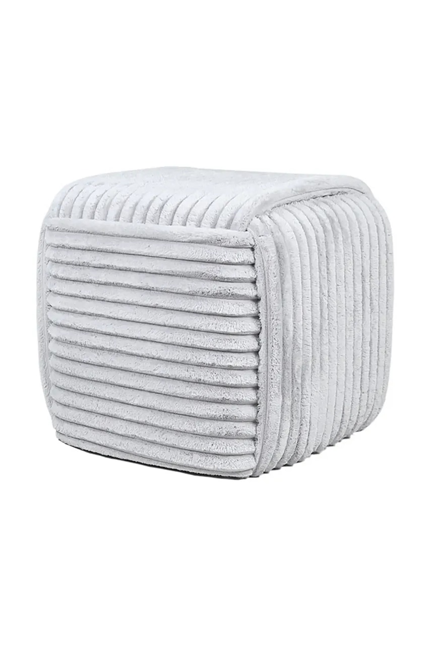 Affek Design scaun de puf Wiki 43 x 43 x 38 cm culoarea gri