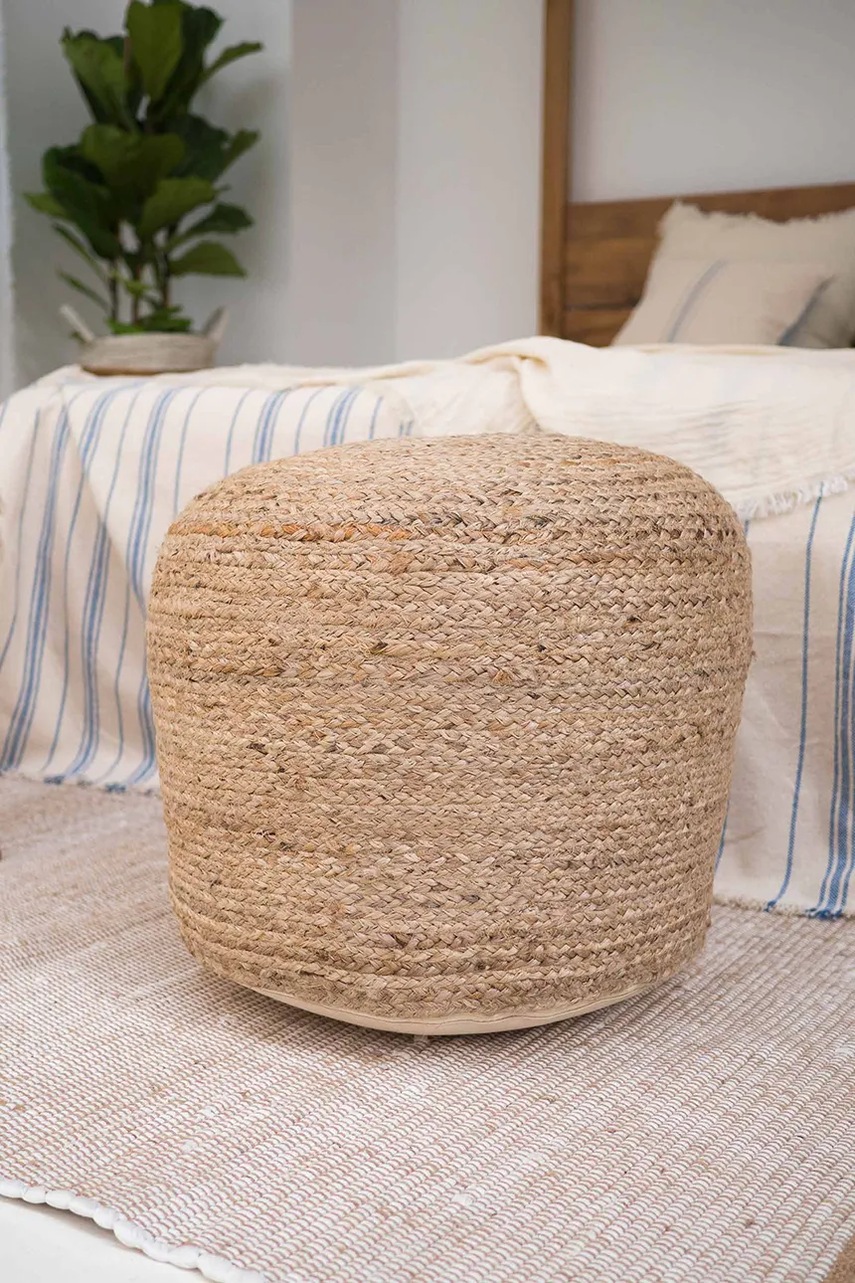 Πουφ Calma House Ural 50 x 35 cm χρώμα: πορτοκαλί φωτογραφία