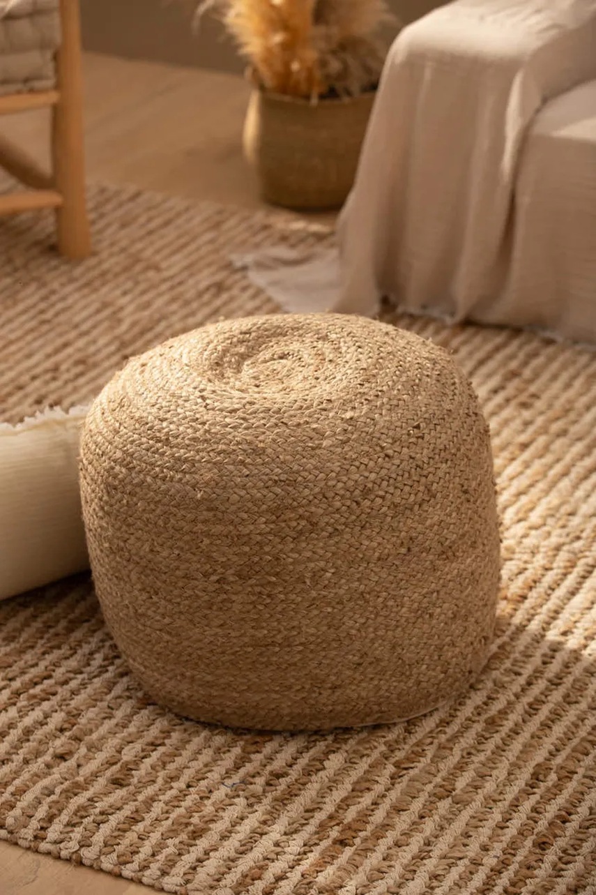 Πουφ Calma House Ural 50 x 35 cm χρώμα: πορτοκαλί φωτογραφία