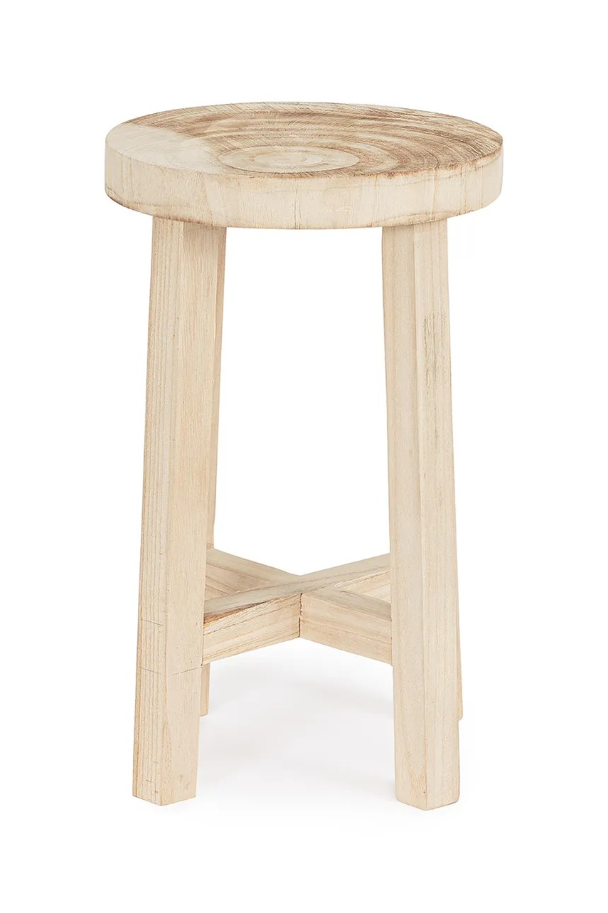 Τραπέζι Bizzotto Yako 31 x 50 cm χρώμα: μπεζ φωτογραφία