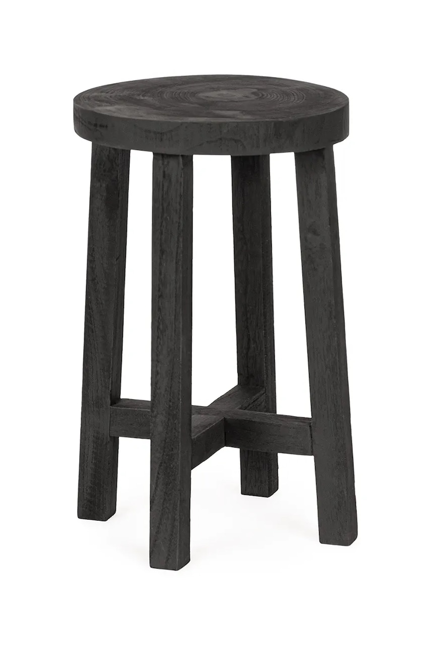 Bizzotto masă pliantă cu tavă Yako 31 x 50 cm culoarea negru