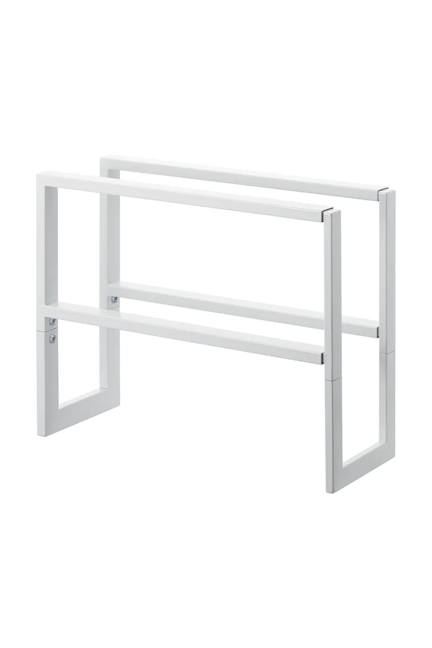 Yamazaki suport de pantofi extensibil Line 38 x 15 x 30 cm culoarea alb