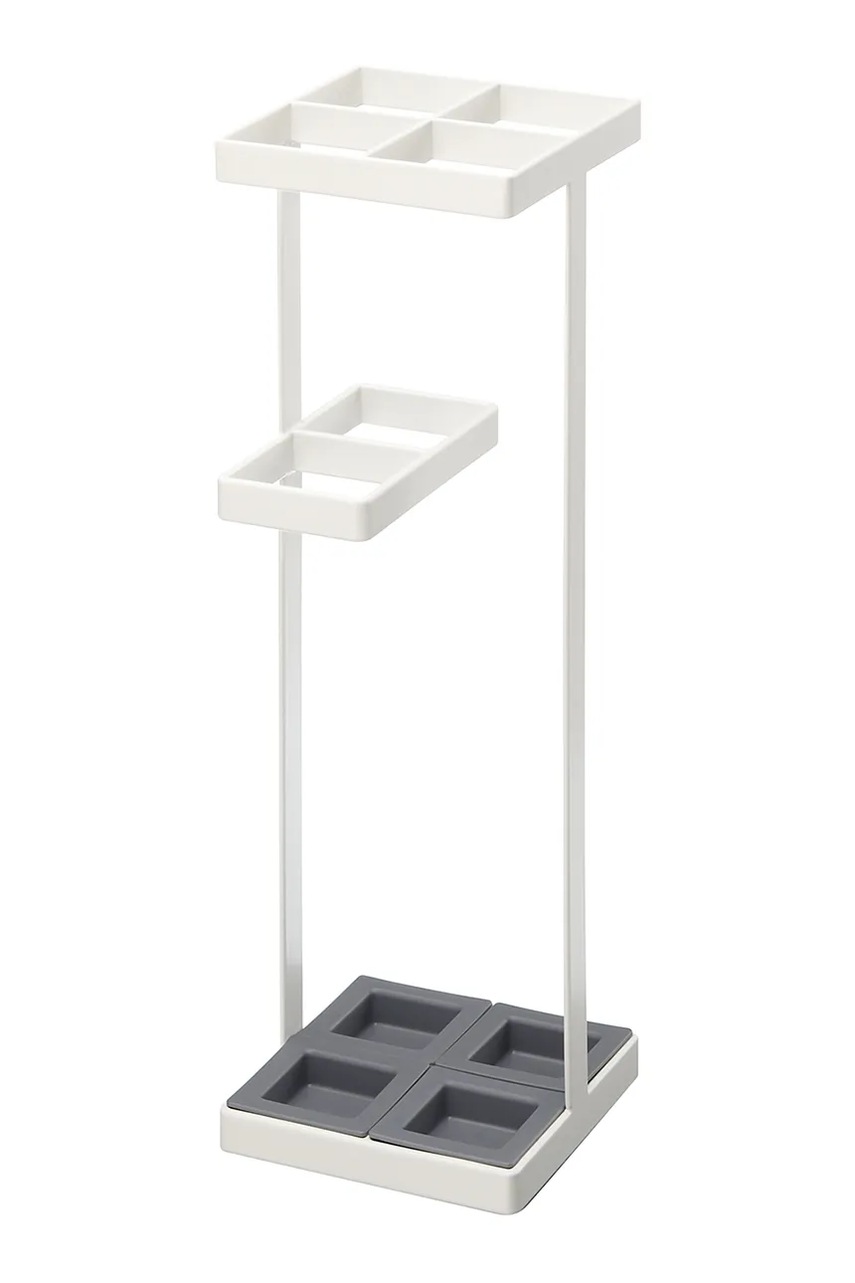 Yamazaki suport de umbrelă Tower 11 x 11 x 36 cm culoarea alb