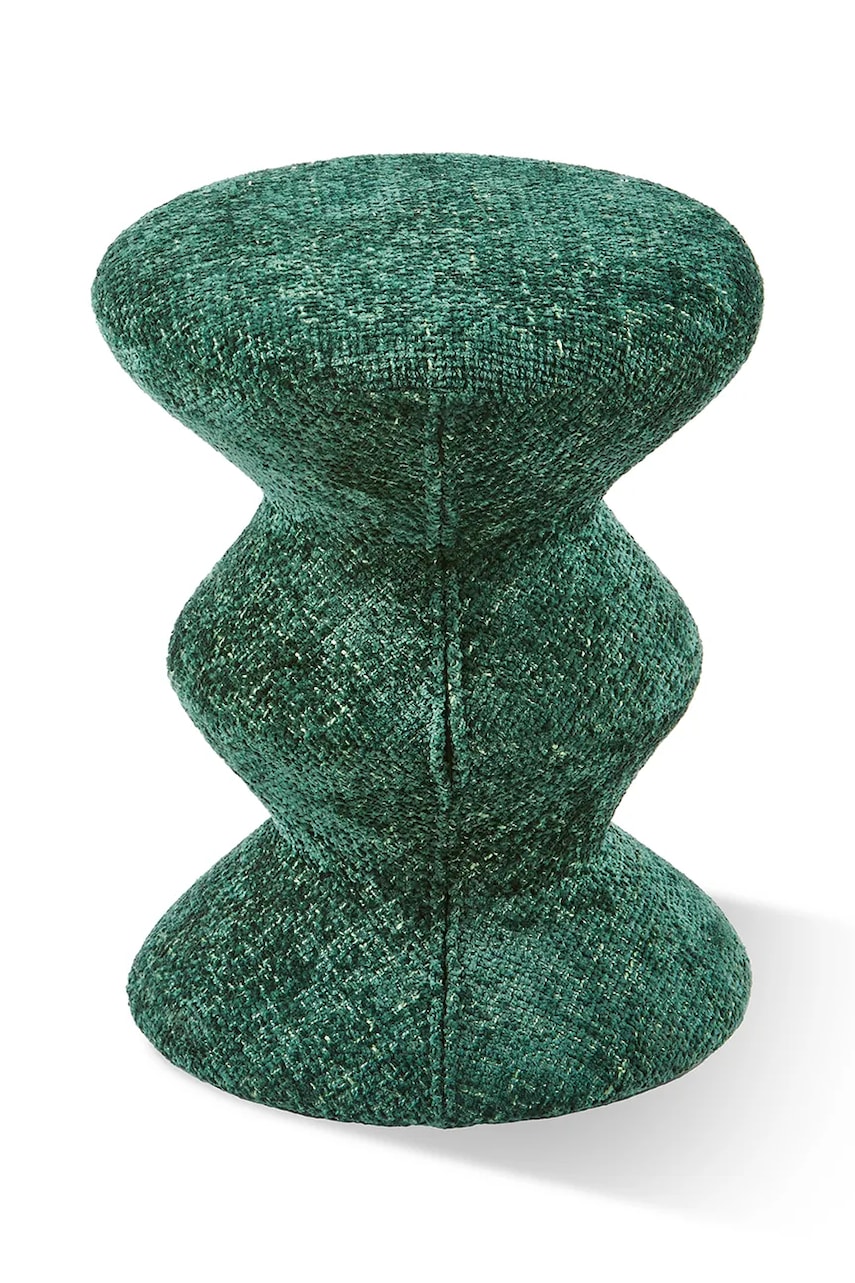 Pols Potten scaun zig zag 36 x 47 cm culoarea verde