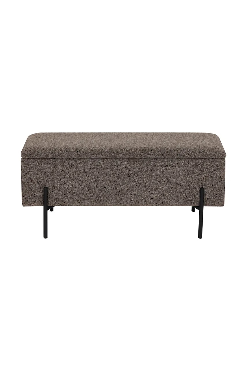 House Nordic bancă/organizator Watford 95 x 36,5 x 43 cm culoarea maro