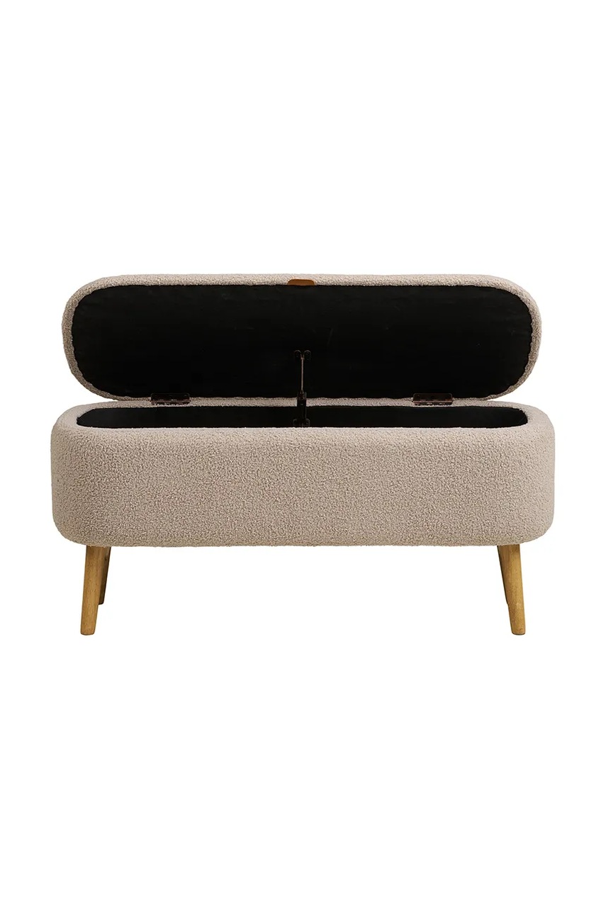Lavice s úložným prostorem House Nordic Harlow 95 x 37 x 45 cm (obrázek 3)