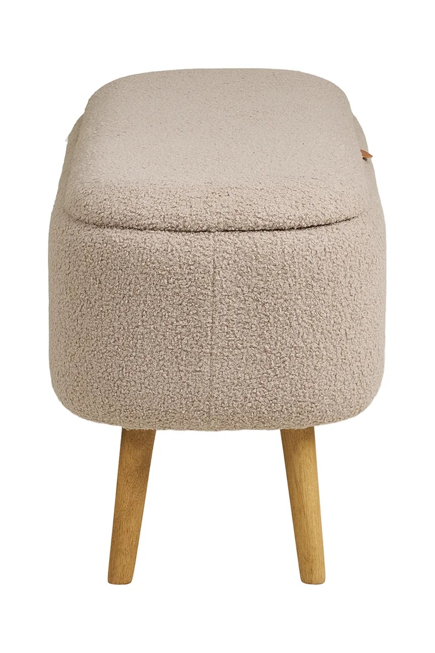 Lavice s úložným prostorem House Nordic Harlow 95 x 37 x 45 cm (obrázek 6)