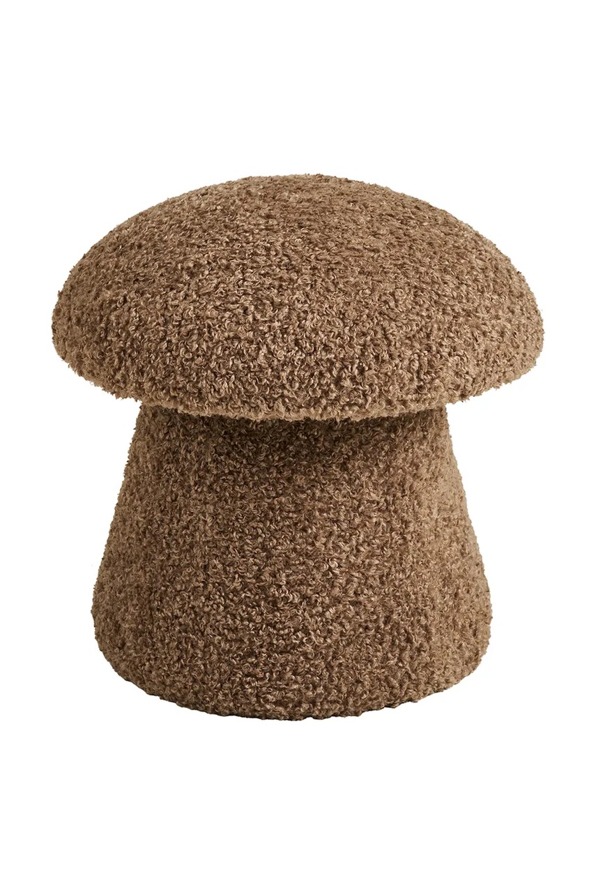 House Nordic scaun de puf Enna 45 x 45 cm culoarea maro