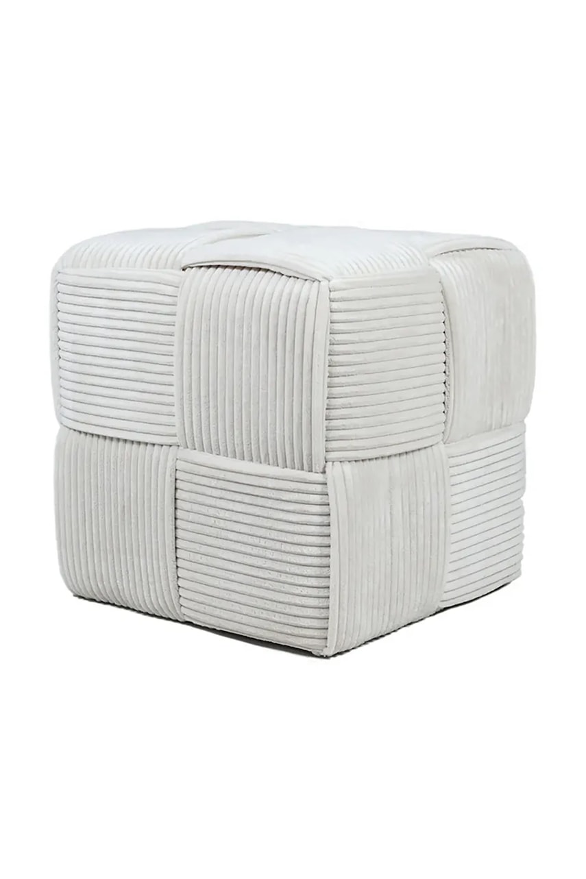 Affek Design scaun de puf Wiki 42,5 x 42,5 x 43 cm culoarea gri