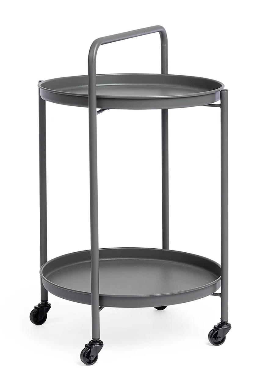 Bizzotto mobilier cu roți din oțel acoperit cu pulbere 44,5 x 70 cm