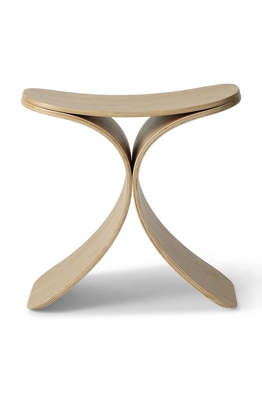 Gejst Gejst σκαμπό από ξύλο βελανιδιάς 45 x 48 x 28 cm