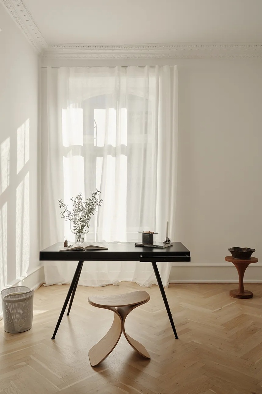 Gejst σκαμπό από ξύλο βελανιδιάς 45 x 48 x 28 cm φωτογραφία