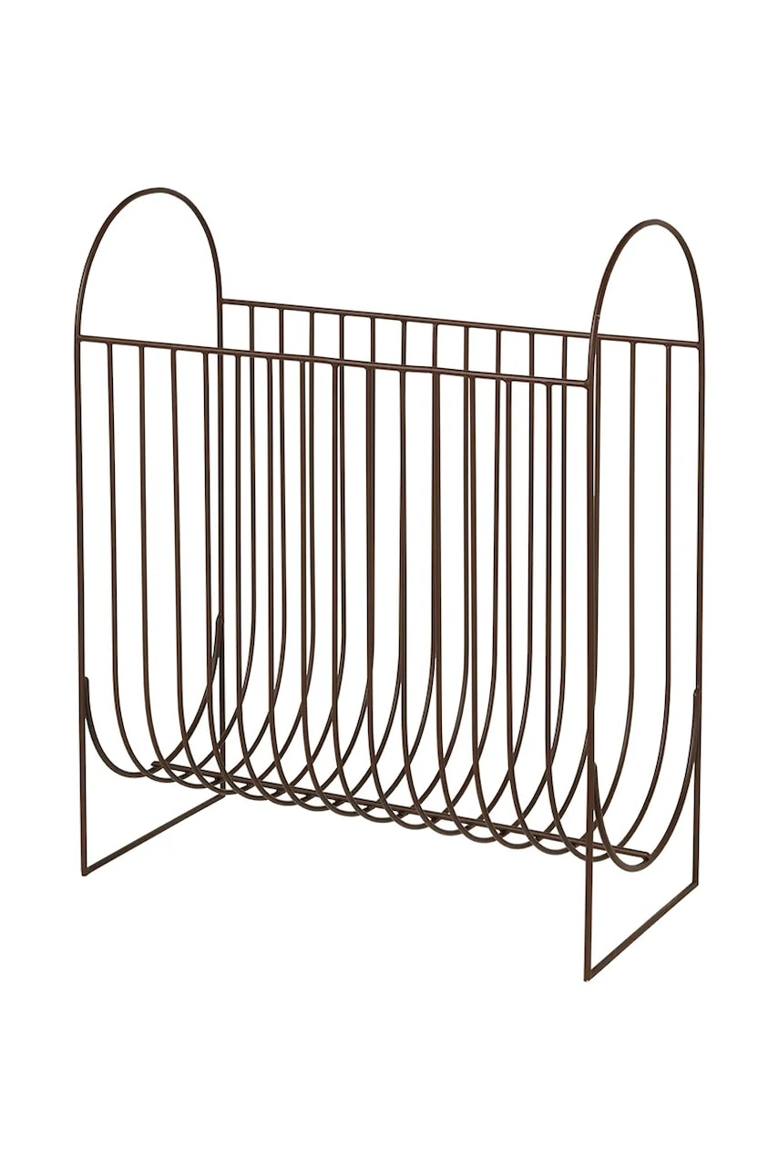 Broste Copenhagen  suport pentru reviste din fier 40 x 20 x 51 cm