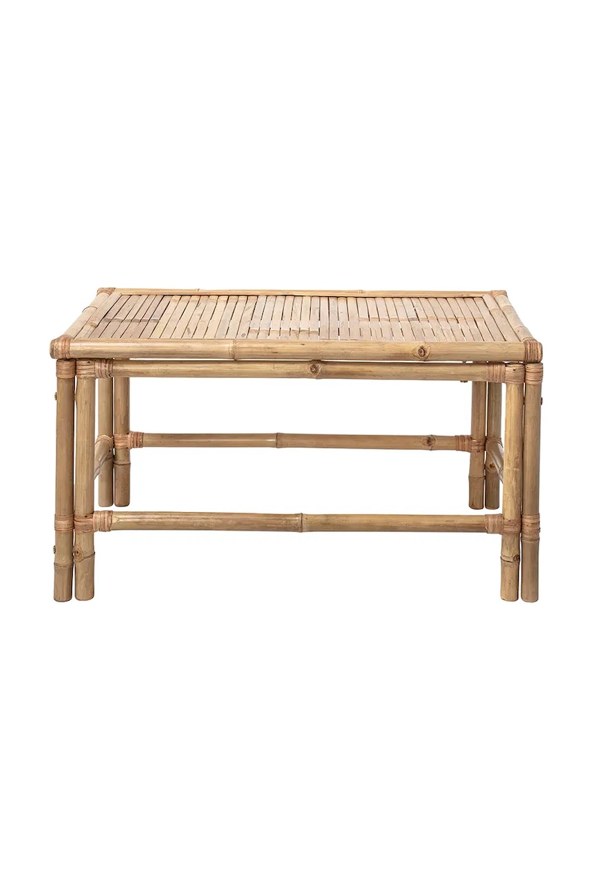 Bloomingville stolik kawowy z drewna bambusowego 90 x 50 x 60 cm