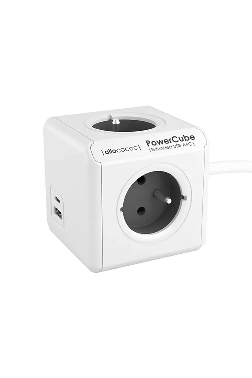 Levně Modulární rozbočka PowerCube PowerCube Extended USB A+C FR 1,5 m bílá barva