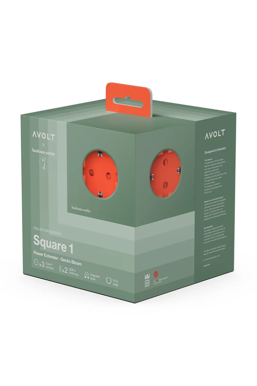 Magnetická dobíjecí kostka Avolt Bauhaus-Archiv USB-C (30W) / 1.8 m