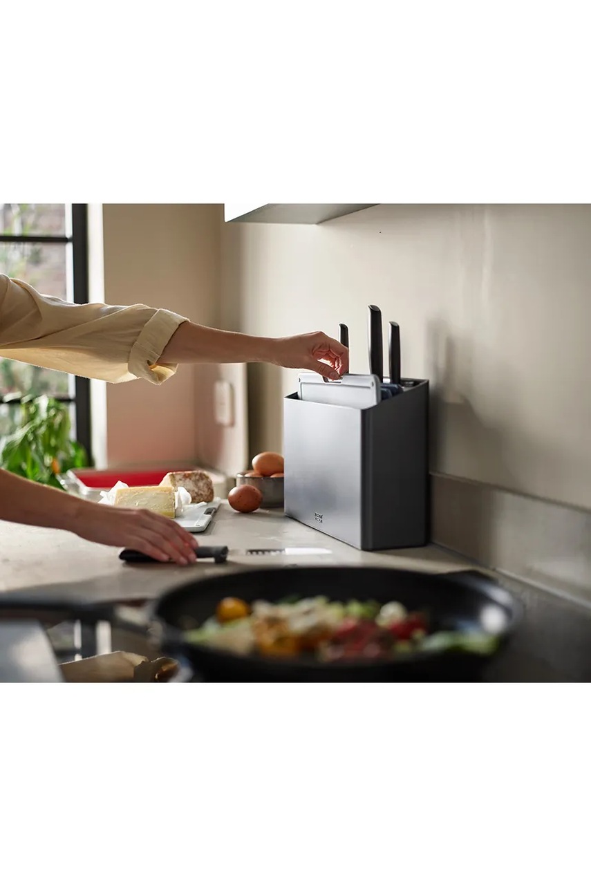 Σετ σανίδων και μαχαιριών σε οργανωτή Joseph Joseph Folio Plus 32 x 10 x 23 cm 9-pack χρώμα: γκρι φωτογραφία