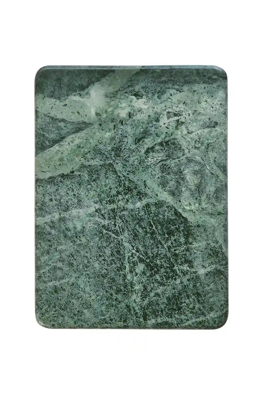 Levně Prkénko Madam Stoltz 30 x 23 cm zelená barva