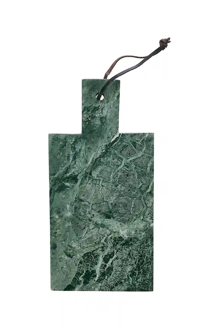 Levně Prkénko Madam Stoltz 15 x 30 cm zelená barva