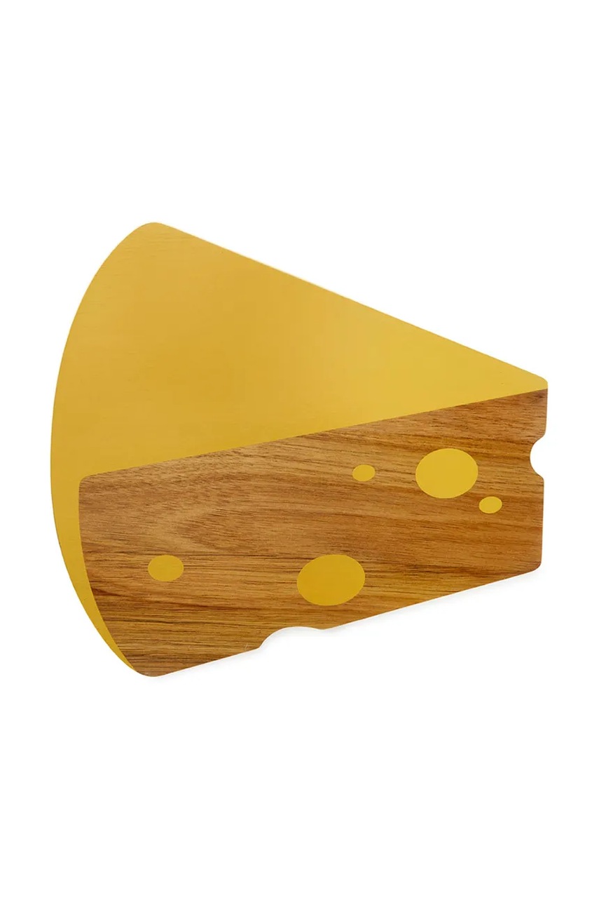 Balvi placă pentru servirea branzei Maasdam 1,8 x 28 x 30 cm culoarea galben