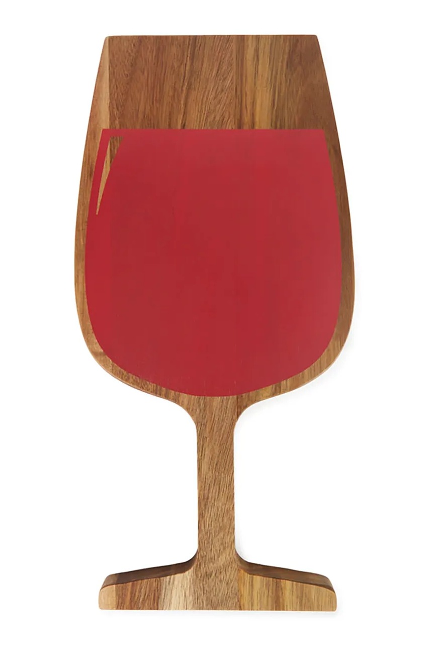 Balvi placă pentru servirea branzei Red Wine 1,8 x 19 x 38 cm culoarea roșu