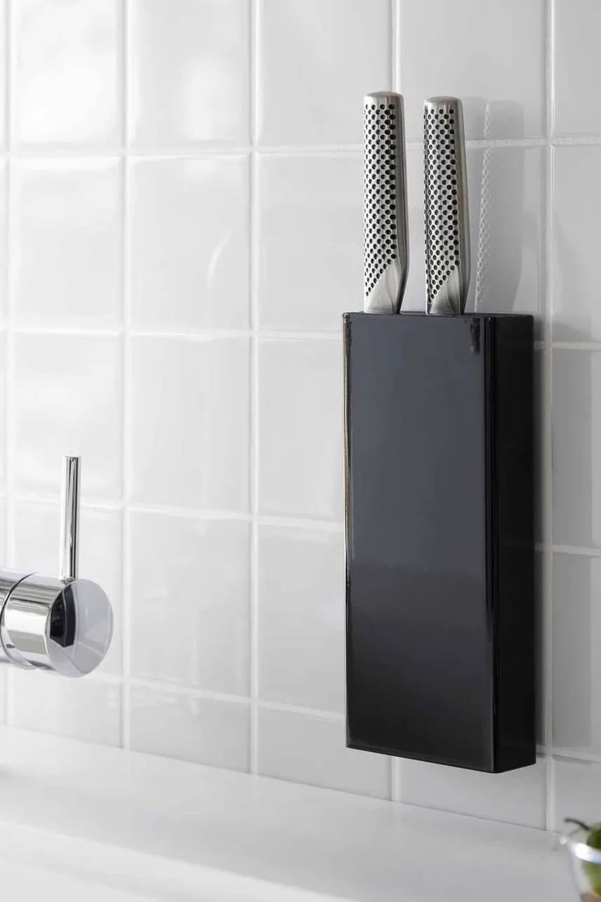 Yamazaki θήκη μαχαιριών από χάλυβα 10 x 4 x 22 cm φωτογραφία