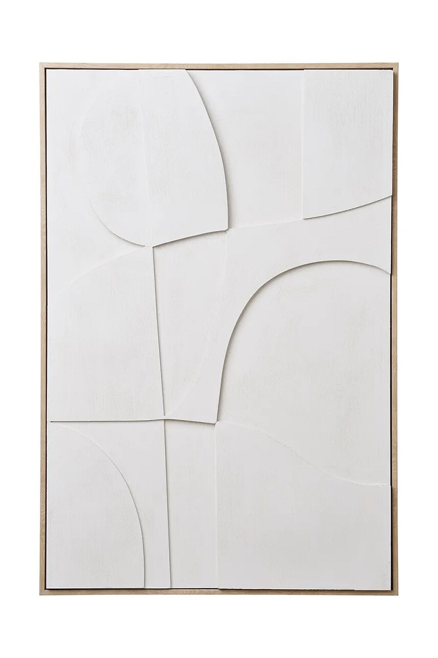 House Nordic decoratiune de perete Madeline culoarea alb