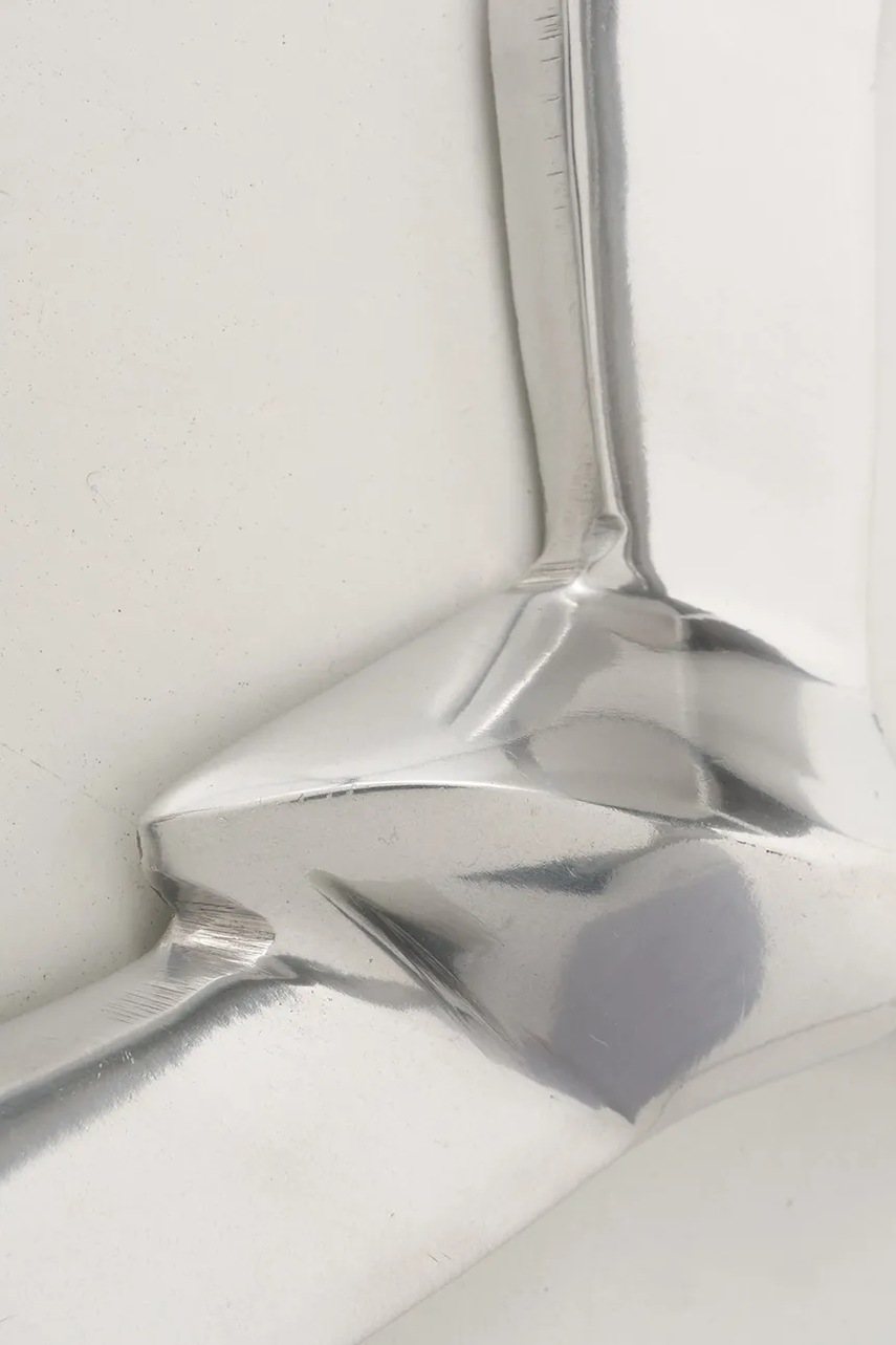 Boltze fali dekoráció Jonathan 14 cm szürke termék 2. képe