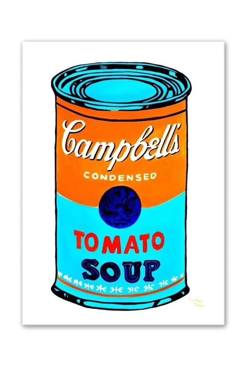 Репродукция, написанная маслом home & lifestyle Campbells Tomato Soup, Andy Warhol Репродукция, написанная маслом home & lifestyle Campbells Tomato Soup, Andy Warhol