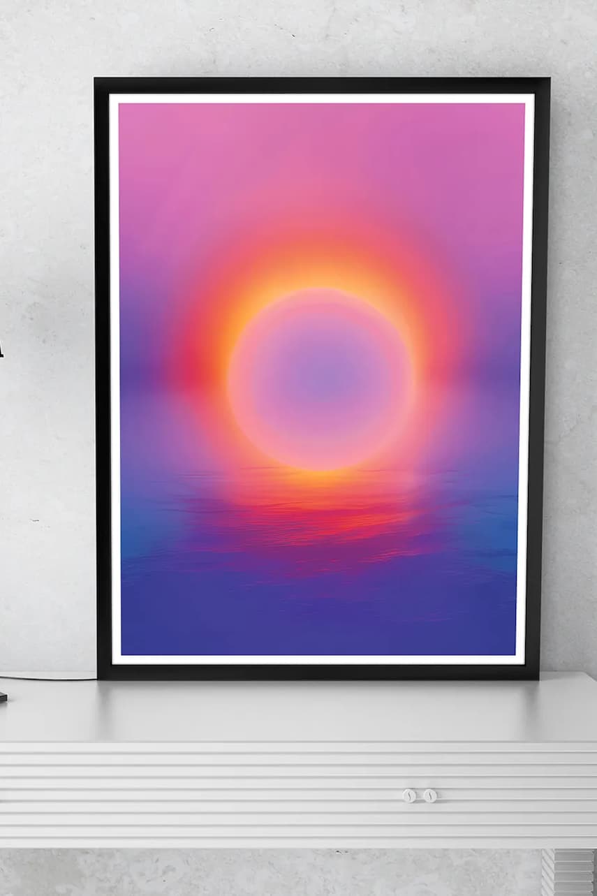 Графика на акриловом стекле a.i art HARTMAN Chroma Impulse 06, 30 x 40 cm Графика на акриловом стекле a.i art HARTMAN Chroma Impulse 06, 30 x 40 cm
