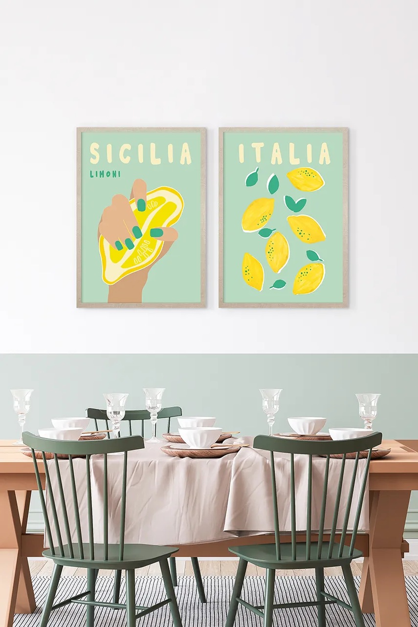 Διακοσμητικό τοίχου σε κορνίζα home & lifestyle χρώμα: πολύχρωμο φωτογραφία