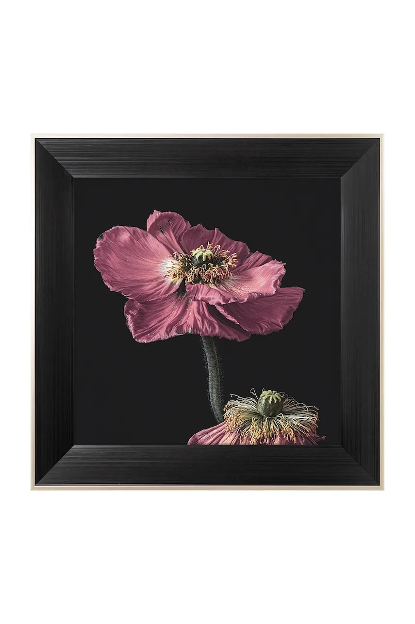 home & lifestyle decorațiune de perete cu ramă ARTISTIC FLOWER NO.1 50 x 50 cm