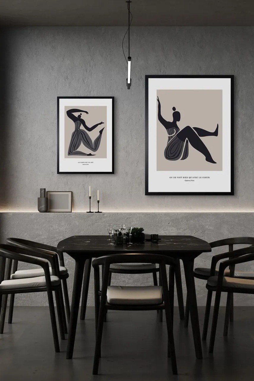 Διακοσμητικό τοίχου σε κορνίζα home & lifestyle 50 x 70 cm χρώμα: πολύχρωμο φωτογραφία