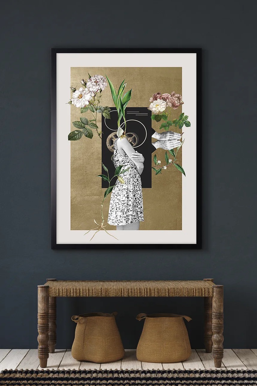 Διακοσμητικό τοίχου σε κορνίζα 50 x 70 cm χρώμα: πολύχρωμο φωτογραφία