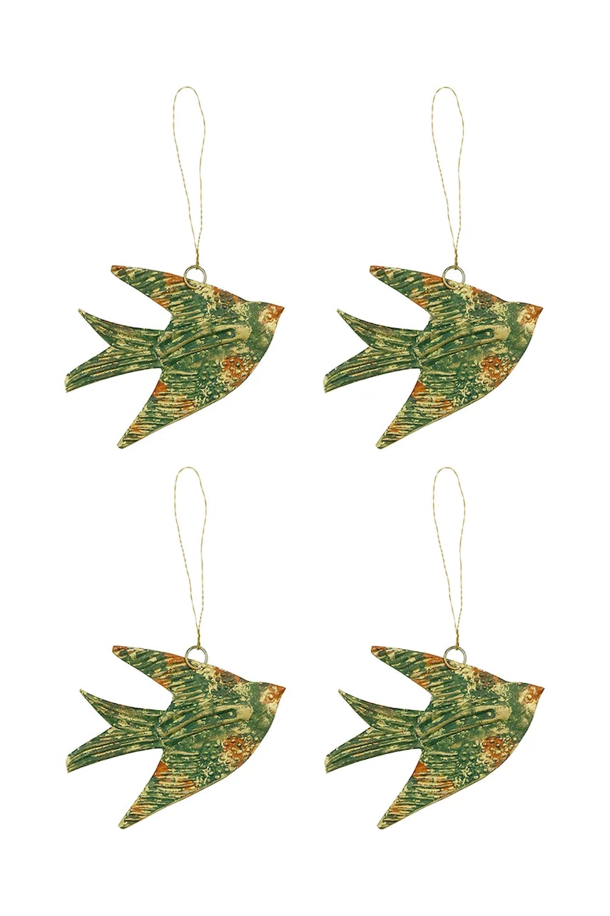 House Doctor pandantiv decor HDHumi 9 x 12,5 cm 4-pack