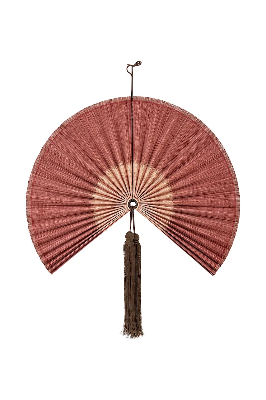 Bloomingville decorațiune de perete Jaime 70 x 75 cm culoarea roșu