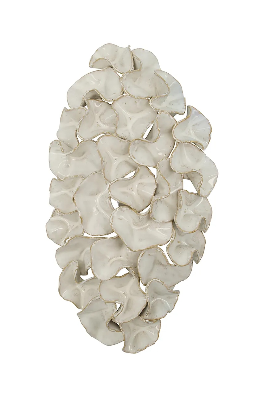 House Doctor decora?iune de perete HDFold 46 x 25 x 8,5 cm culoarea alb