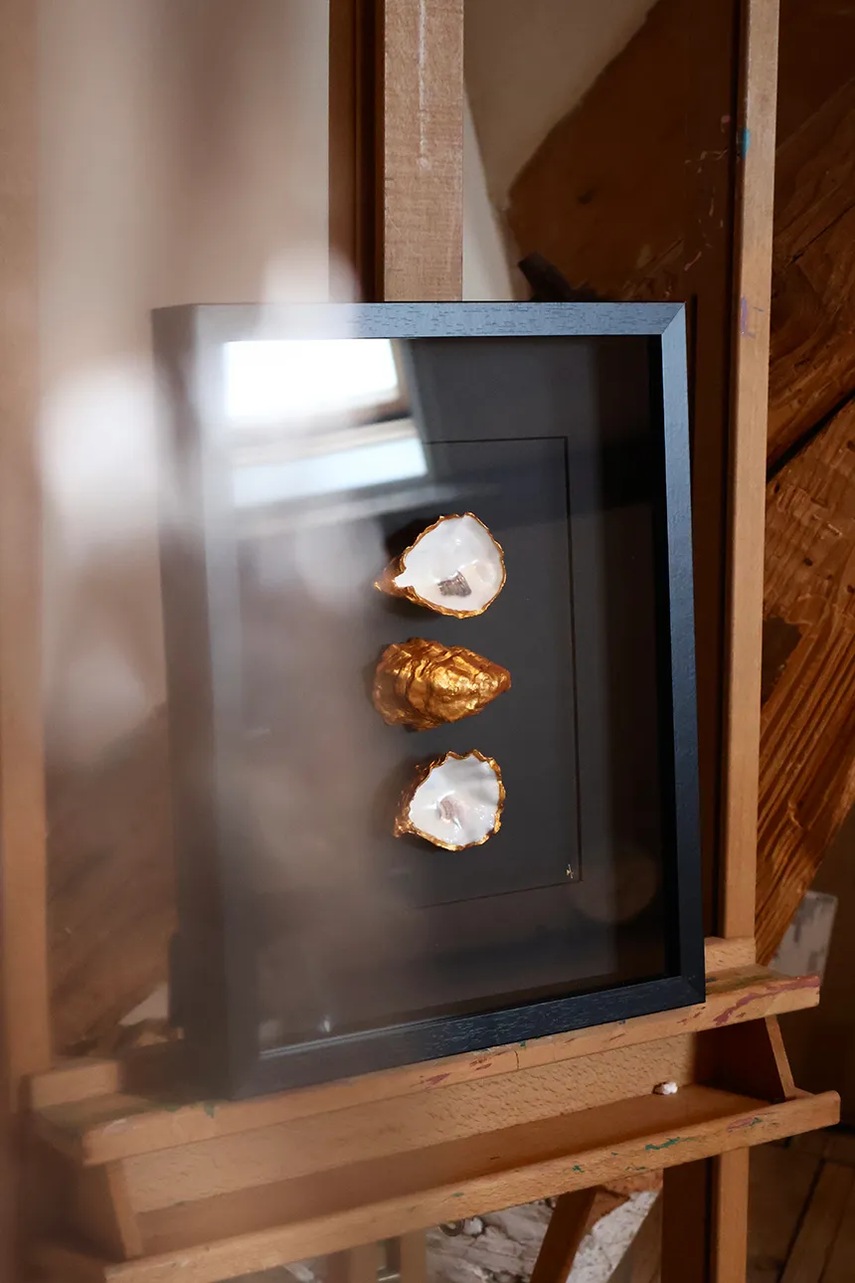 Διακοσμητικό τοίχου σε κορνίζα Maria el Mar 38 x 30 cm χρώμα: μαύρο φωτογραφία