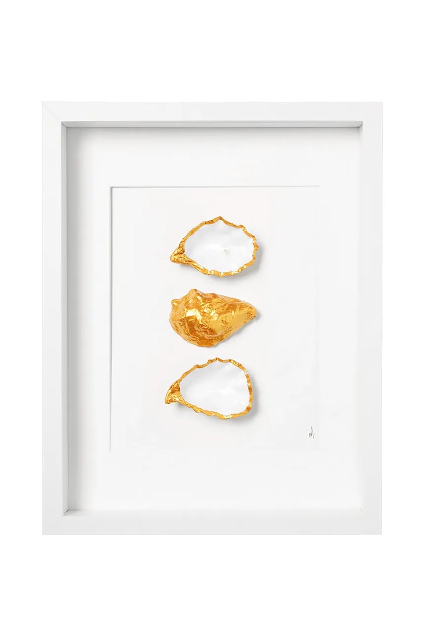 Maria el Mar decorarea peretelui în cadru 38 x 30 cm culoarea alb