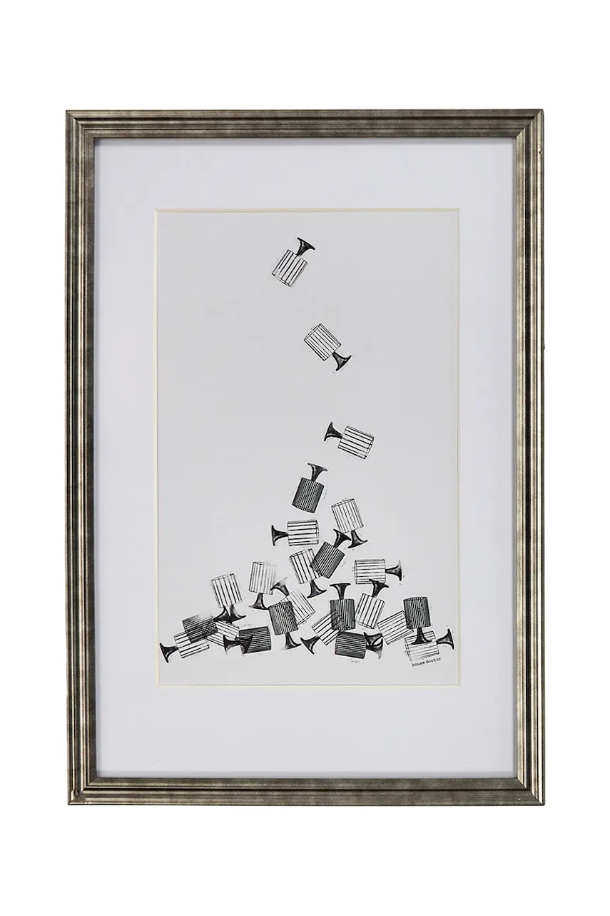 Nástěnná dekorace v rámu House Doctor HDAmp 40 x 60 cm