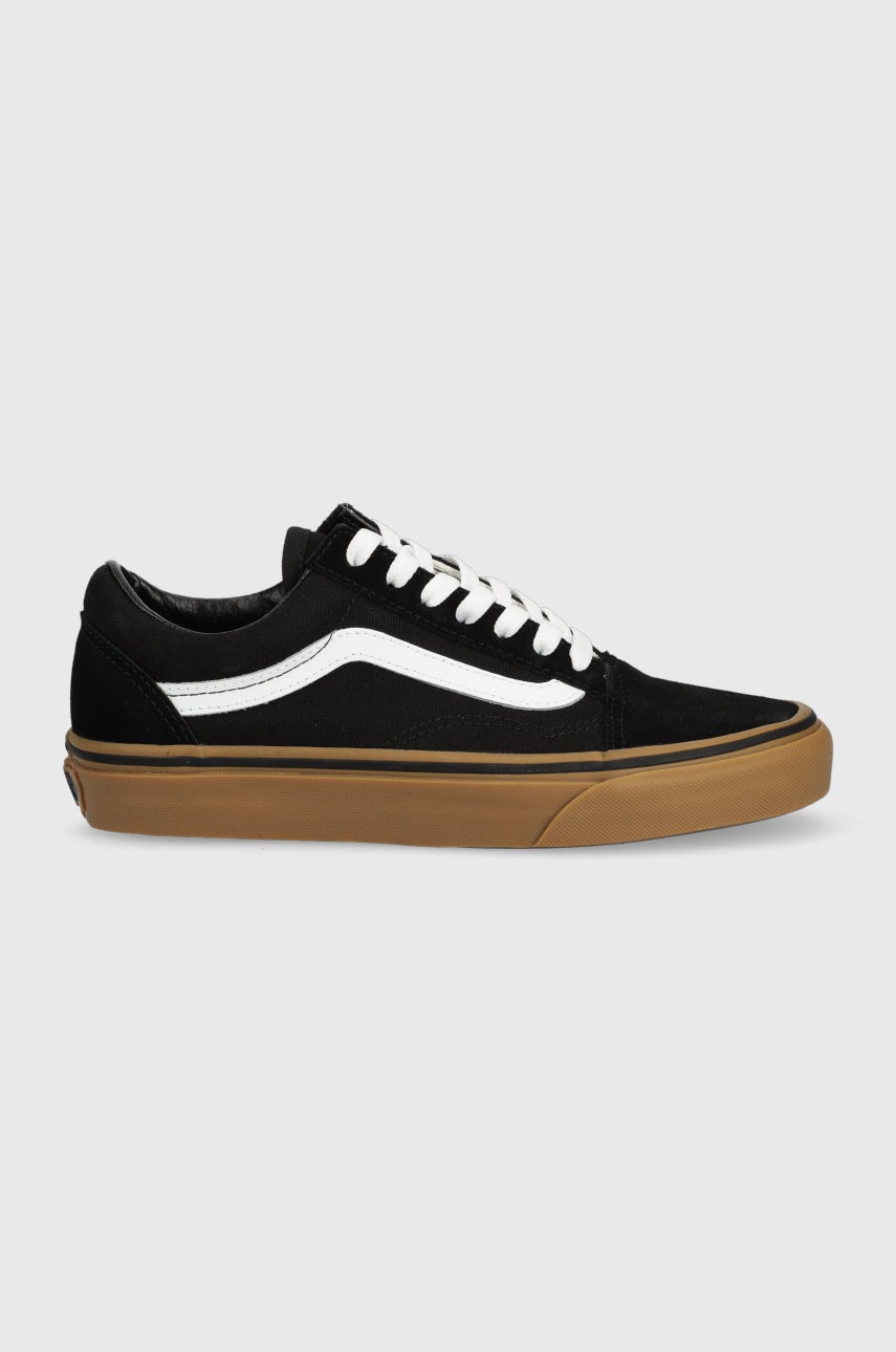 Vans tenisi Old Skool femei, culoarea negru