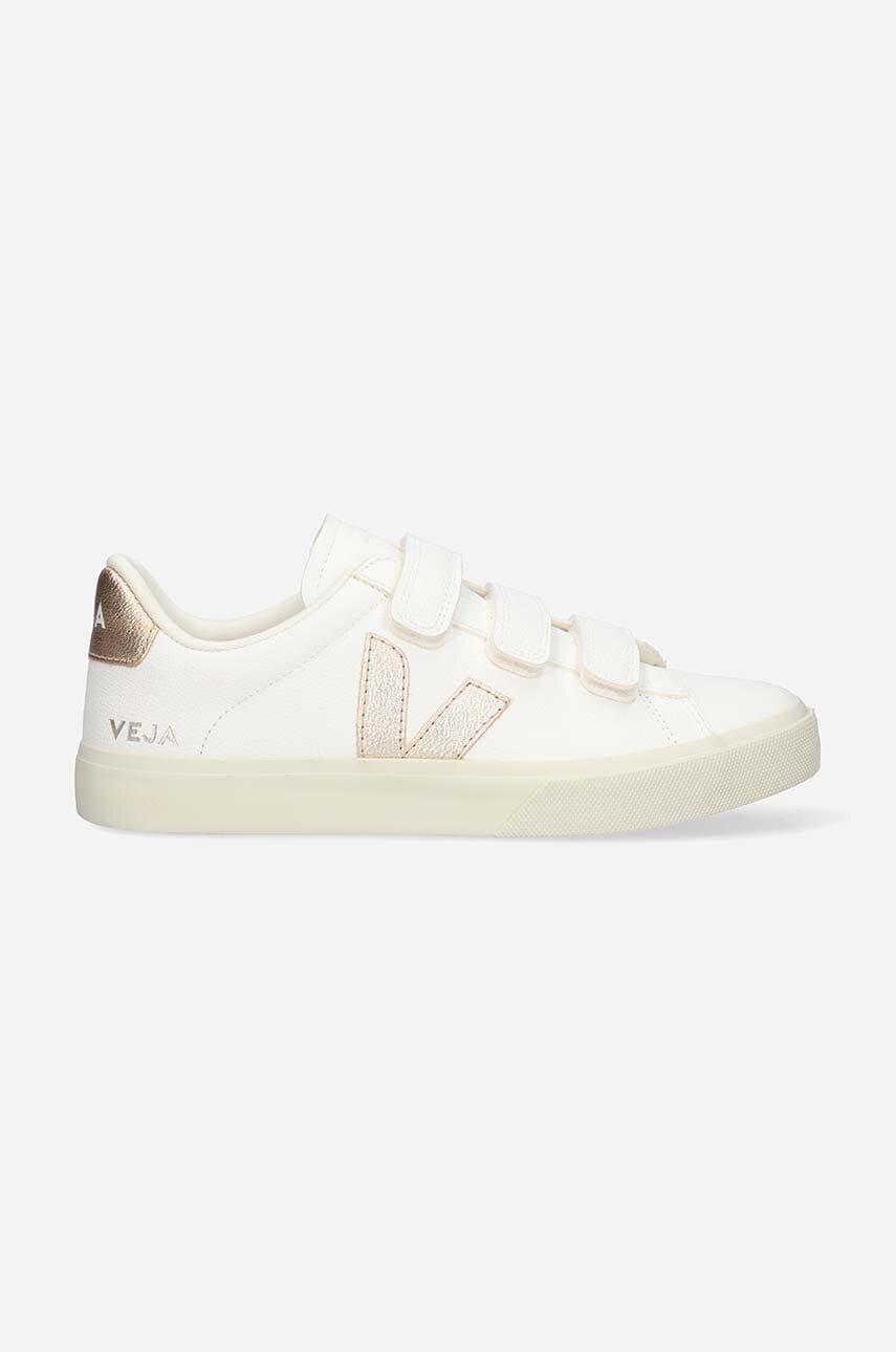 Veja sneakers din piele Chromefree Recife Logo culoarea alb RC052762-WHITE