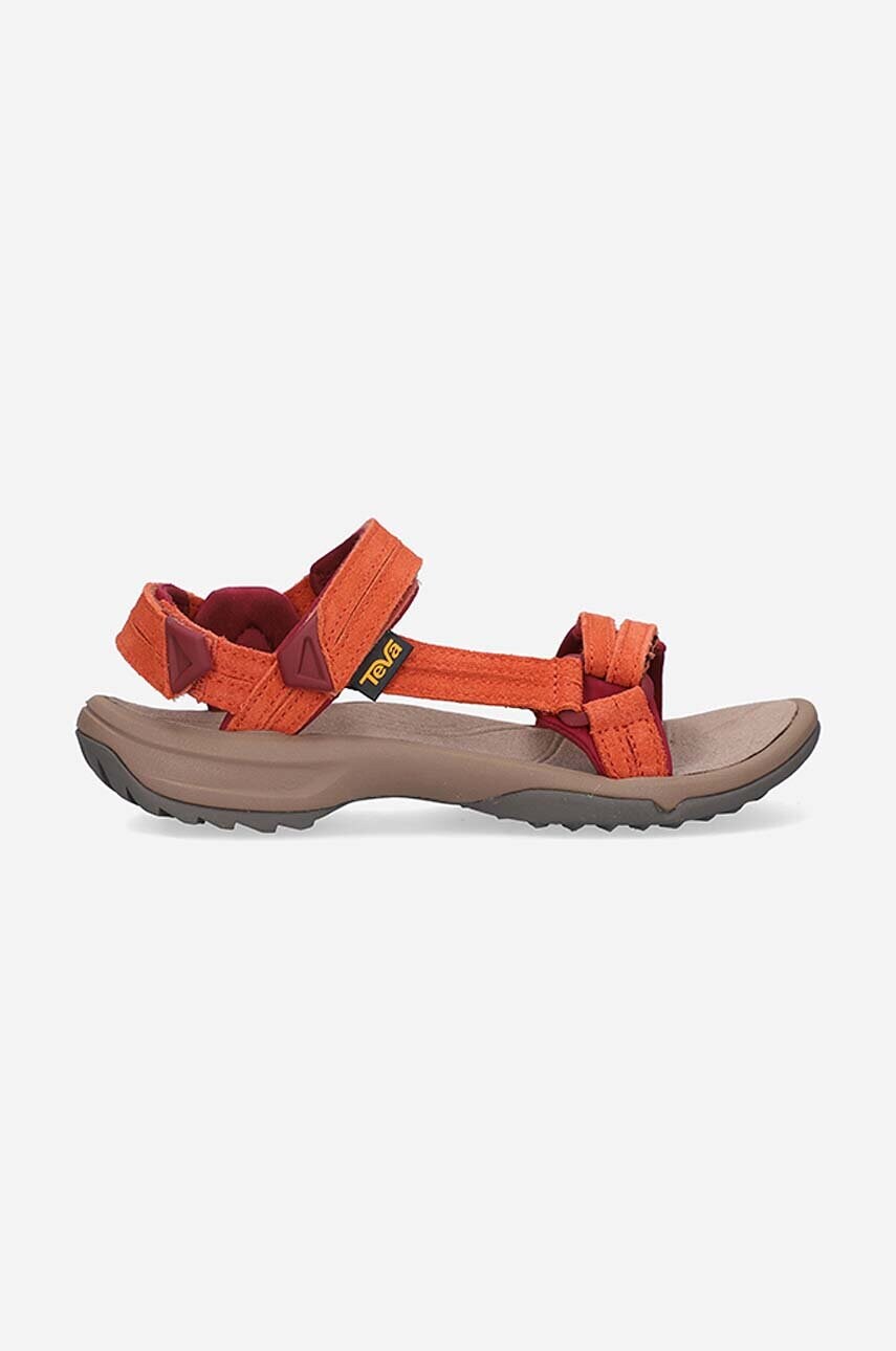 Teva sandale Terra Fi Lite Suede femei, culoarea portocaliu 1124035.LNG-mlc