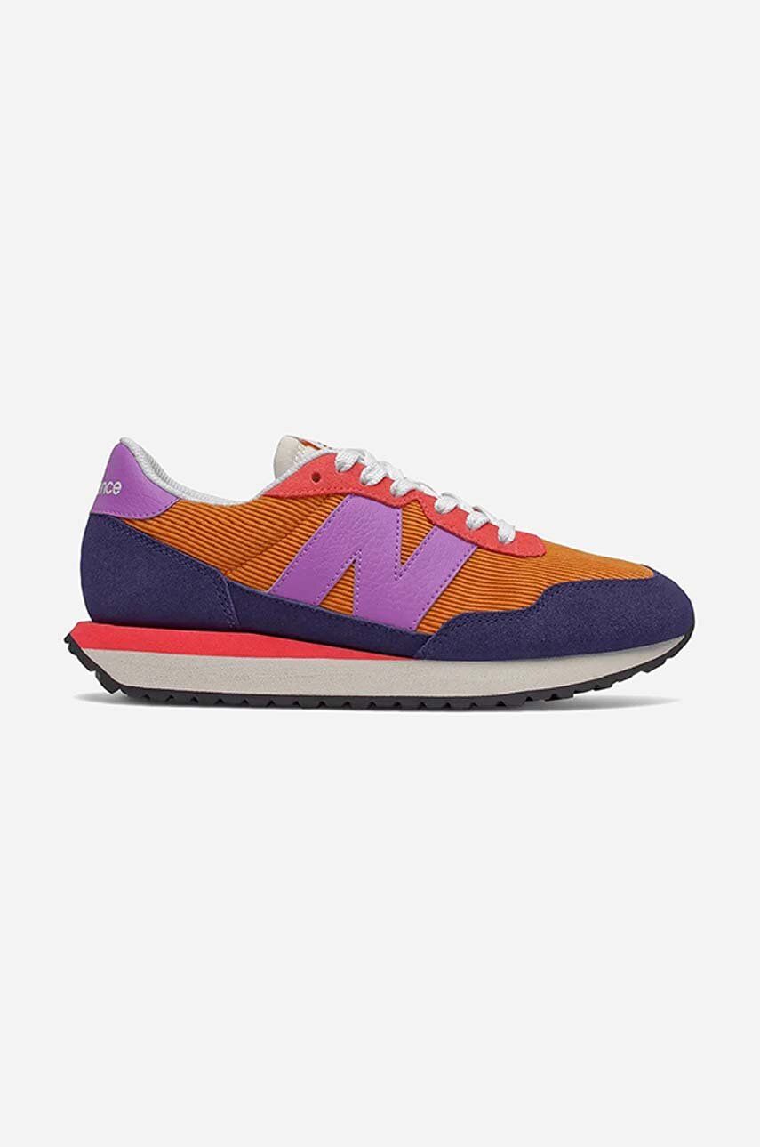 New Balance sneakers WS237WT1 culoarea violet WS237WT1-WT1