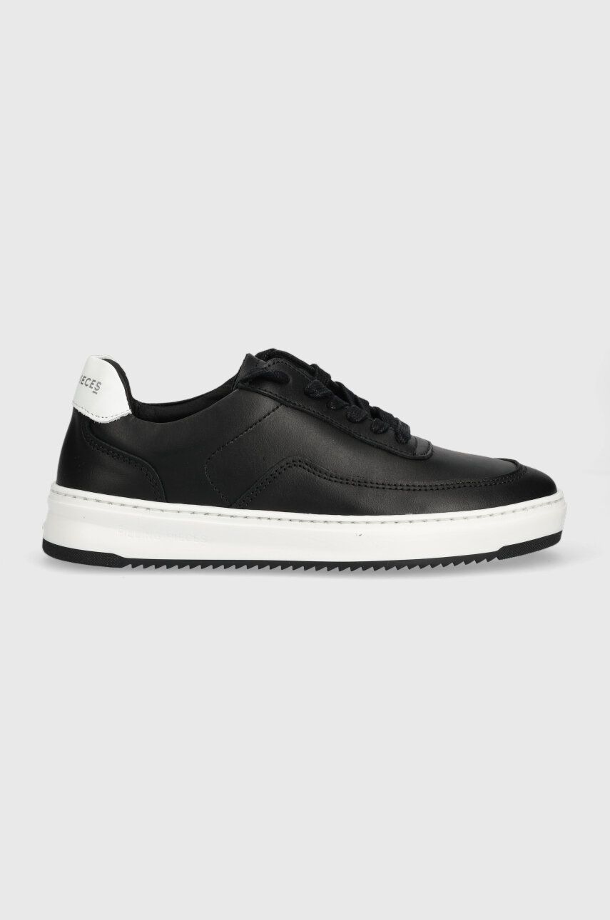 Kožené sneakers boty Filling Pieces Mondo Lux černá barva, 46722901861.D - černá -  Svršek: Pří