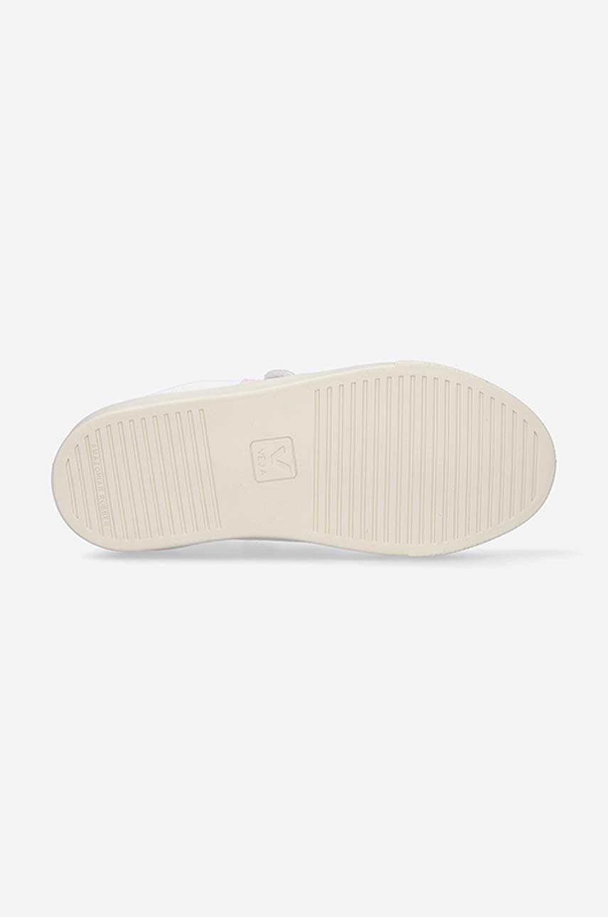 Детские кожаные кроссовки Veja Small-Esplar-Velcro цвет белый