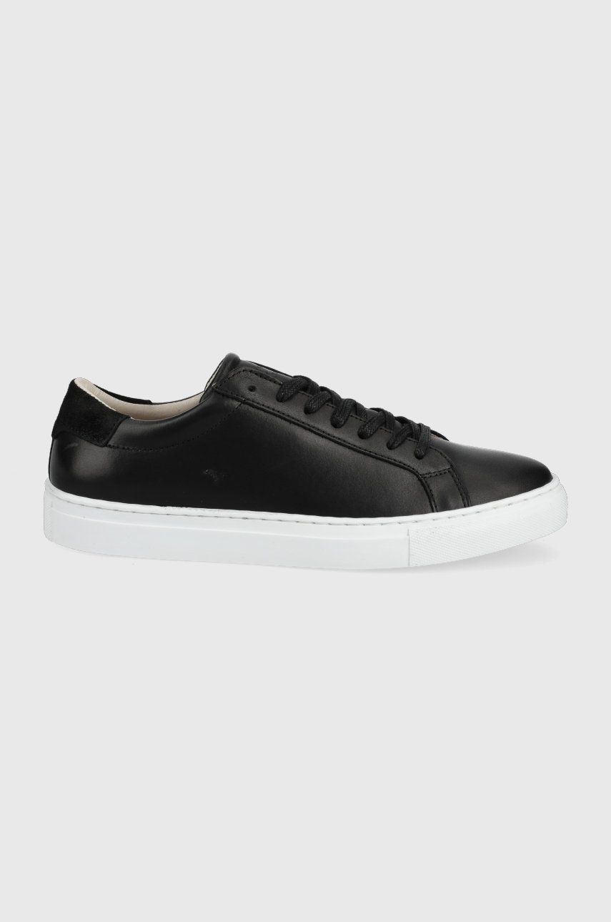 Jack & Jones buty skórzane kolor czarny