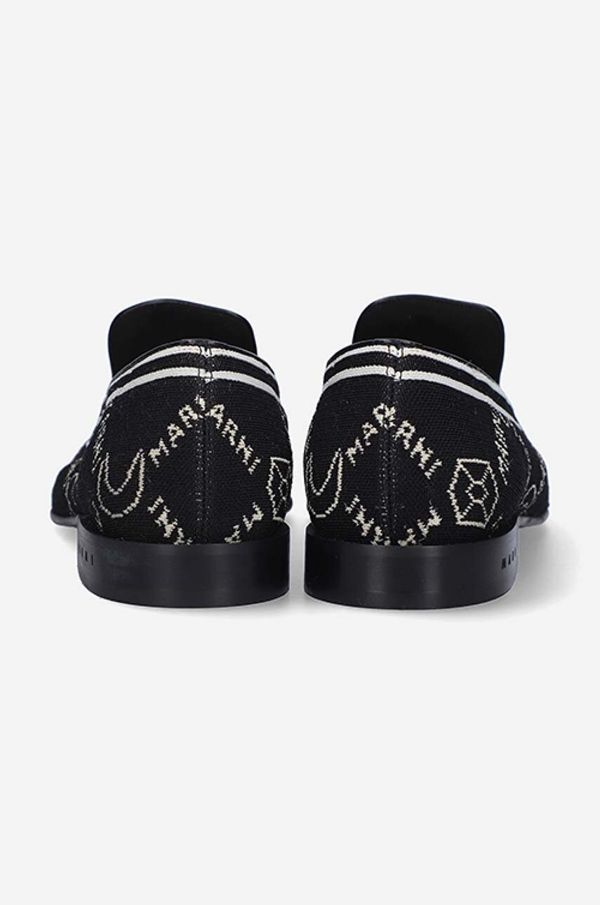 Мокасини Marni Moccasin Shoe чоловічі колір чорний MOMR003802.P4601-brown 